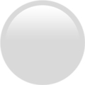 White Circle on Apple iOS 15.4